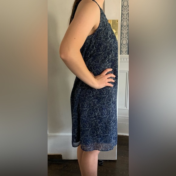 Converse One Star Womens Sundress L Blues T Strap Back Target Cute Summer Shift - Picture 13 of 13